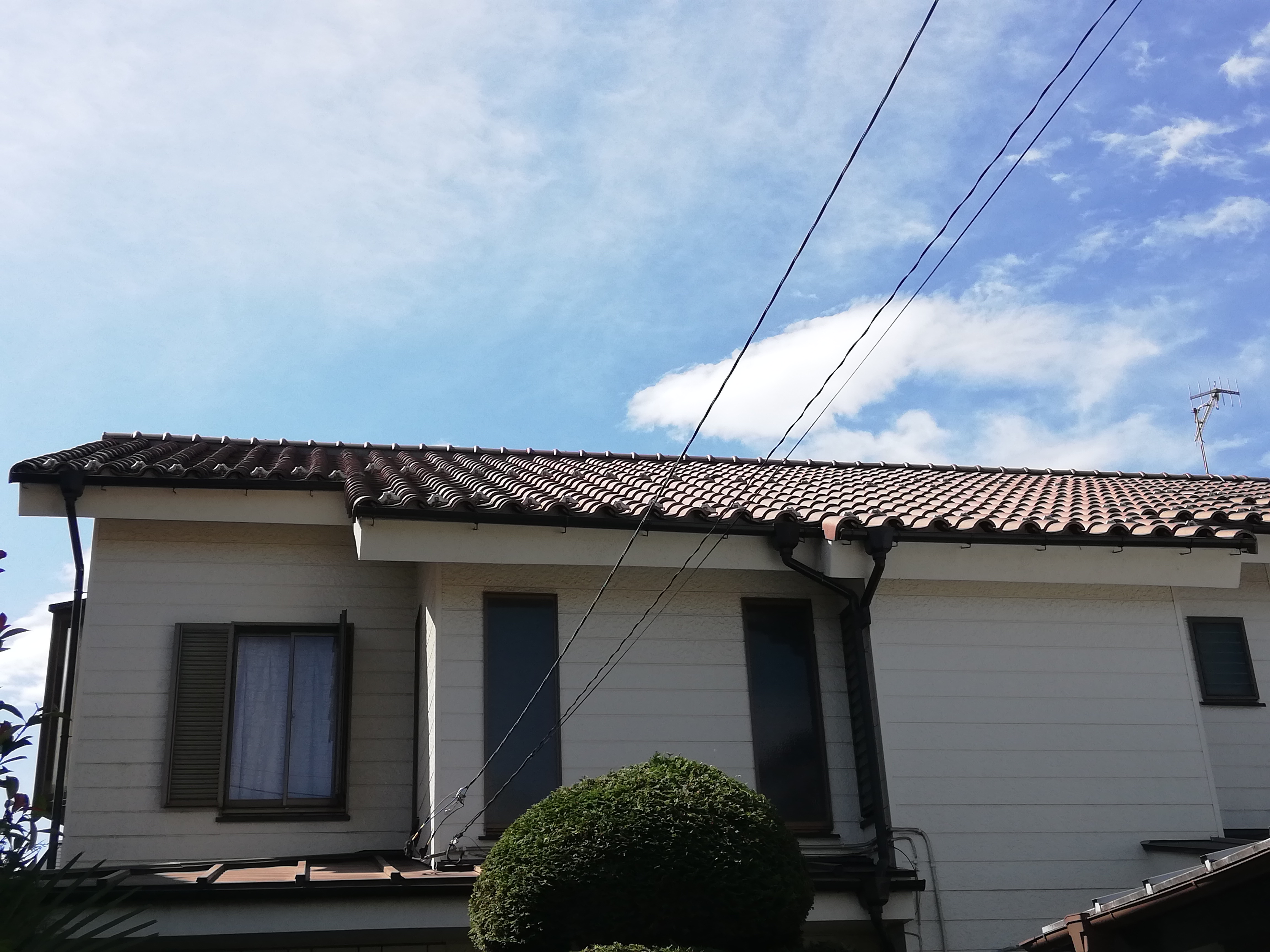 横浜市泉区漆喰交換工事