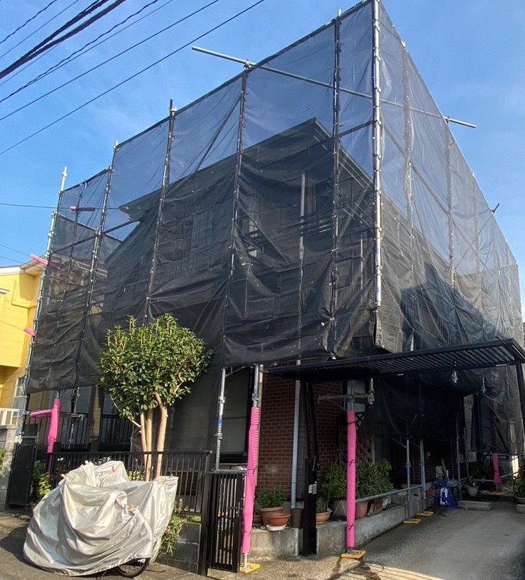 横浜市栄区鍛冶ヶ谷S様邸外壁塗装工事